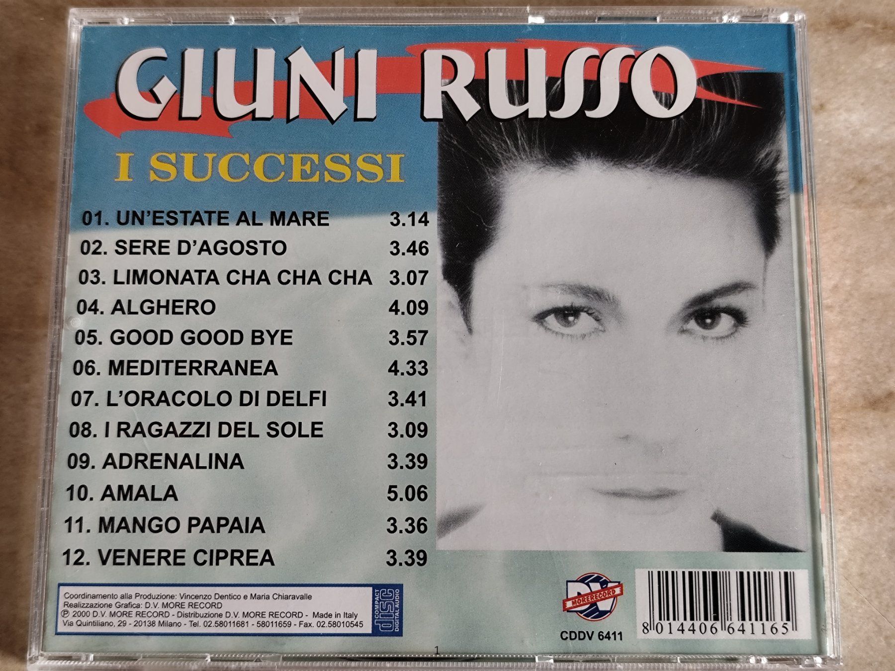 CD: GIUNI RUSSO - I SUCCESSI (2000) D.V. MORE RECORD – Nuovo (secondo la descrizione) da Ermenswil venduto da easyric 3