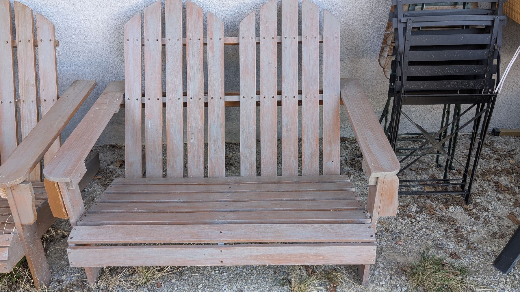 Sedie a sdraio: Ensemble 2 fauteuils et canapé avec repose-pieds – Usato da Haute-Nendaz venduto da DetoutDerien 2