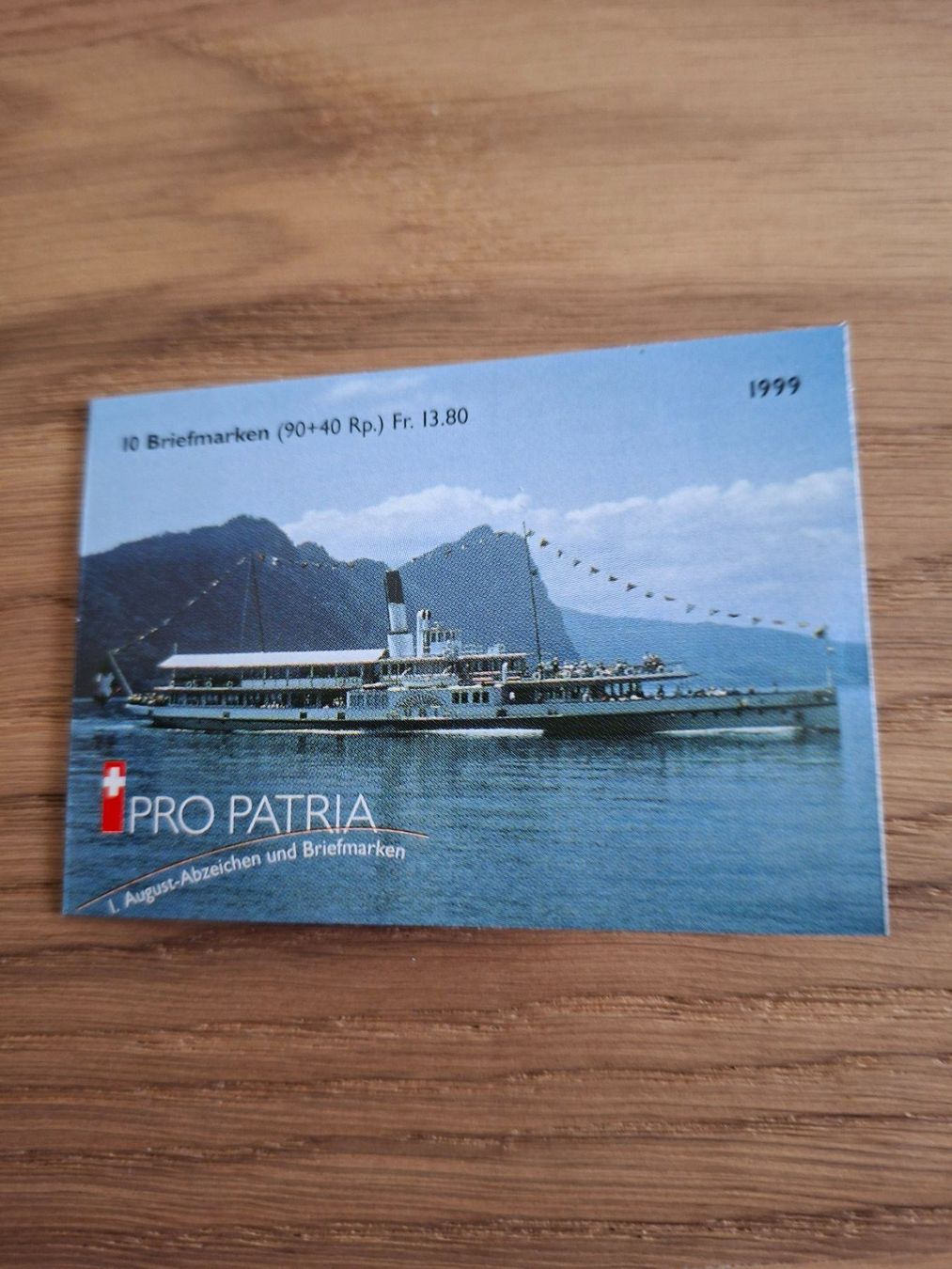 Alle Briefmarken: Markenheftchen Pro Patria 1999 – Neu (gemäss Beschreibung) aus Hinterkappelen von 1399