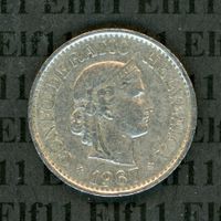 CHF___0.10 1967 -vz 10 Rappen
