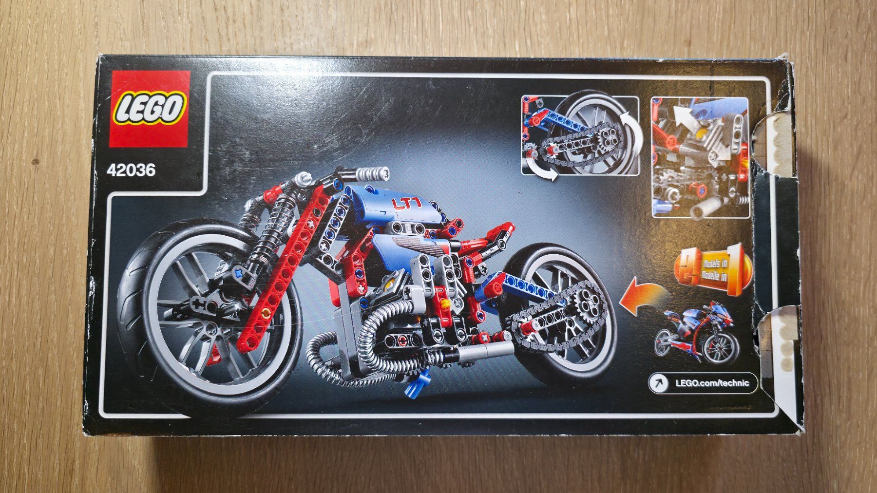 Lego Kit di costruzioni: LEGO / 42036 / Technic Strassenmotorrad / OVP / Neu – Nuovo e nell'imballaggio originale da Sirnach venduto da TheMrFreeman 3