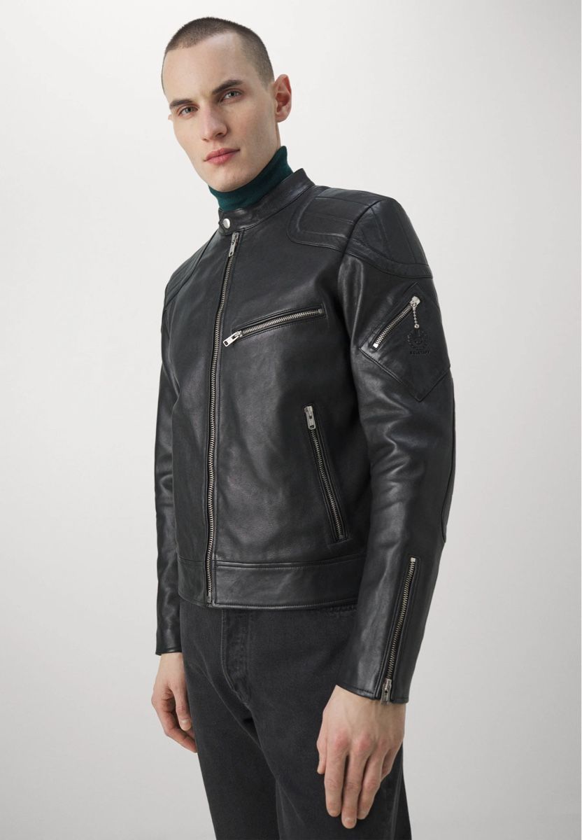 Belstaff Jacken: BELSTAFF Lederjacke RACER - Orginalpreis 1260.- – Neu und originalverpackt aus Zürich von luxuryoutlet1