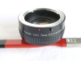 Vivitar MC 2X-24 Tele Converter Yashica Contax. Japan.