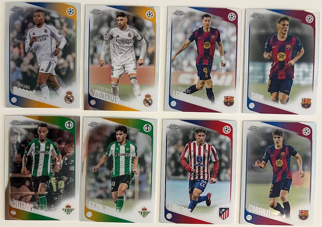 Carte collezionabili: 8 Cards - Topps Chrome 25/26 – Usato da Zürich venduto da rub_87sh