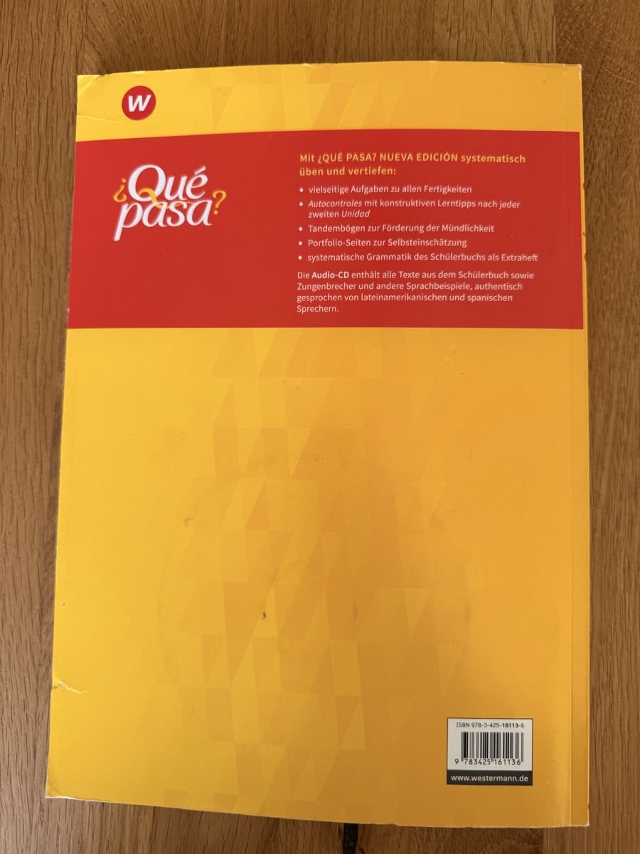 Libri: ¿Qué Pasa? 3 - Spanisch Arbeitsbuch, neuwertig! – Usato da Herrliberg venduto da Roland2806 3