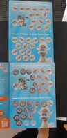 Migros Story Mania 3 volle Karten, 1 Karte mit 13 Stickers