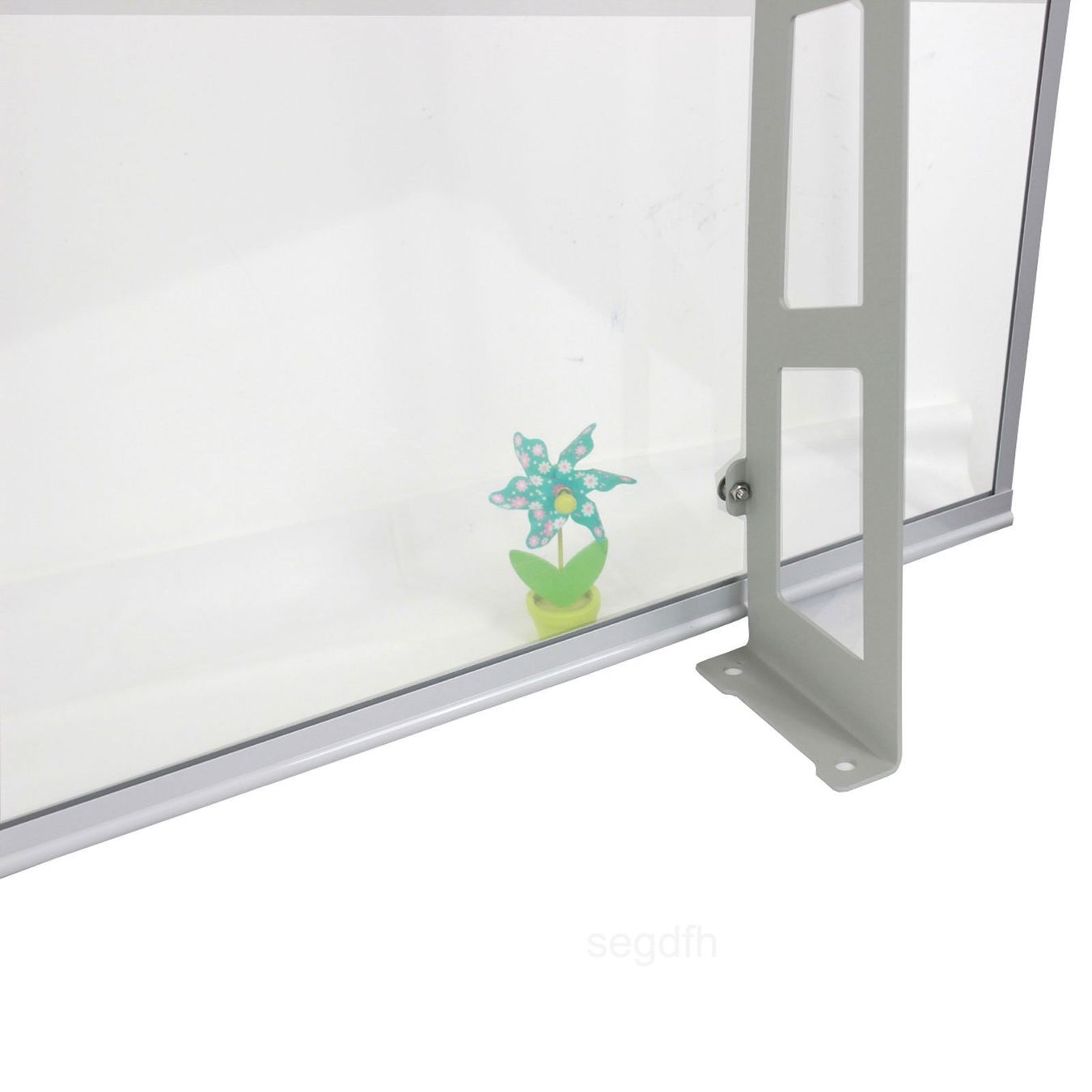 Materiali da costruzione: Aluminium Vordach 145x100cm – Nuovo e nell'imballaggio originale da Bottighofen venduto da zaap 3