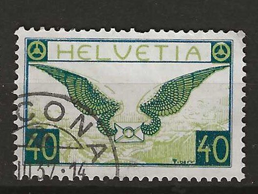 Tous les timbres: PA015z - Pro Aero F15z obl. – D'occasion à Trélex par Phil_Albert