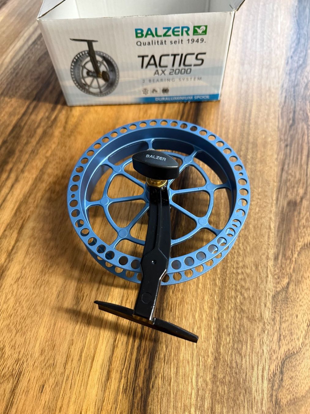 Tamburi & Mulinelli: Balzer Tactics AX 2000 Laufrolle, neu !!! – Nuovo e nell'imballaggio originale da Hagenbuch ZH venduto da buell06 2