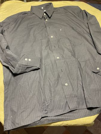 Eterna Camicia da uomo a righe,XL-chic e elegante