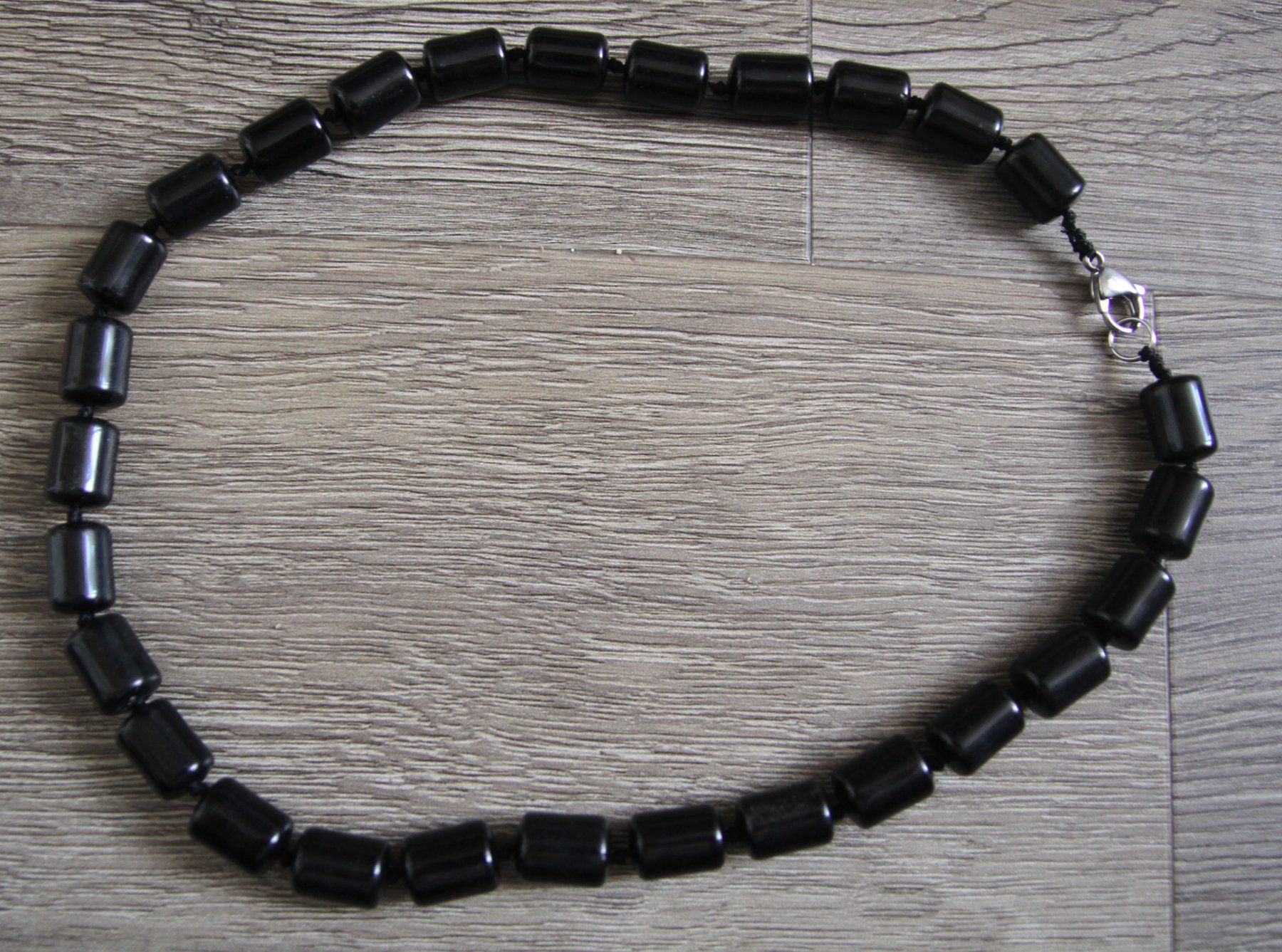 Ketten: NEU: Onyx Halskette Collier Kette Schmuck – Neu (gemäss Beschreibung) aus Matten b. Interl von EdelsteineInterlaken 1