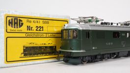 2ß HAG 221 SBB Re 4/4 I grün 10035