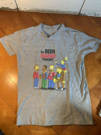 Big Bang Theory-Simpsons Parody T-Shirt