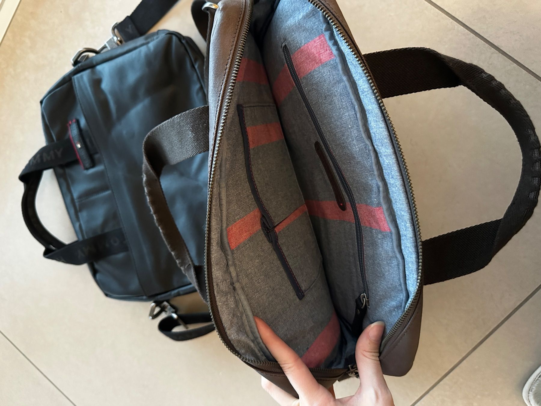 Koffer & Taschen: Tommy Hilfiger Aktentasche Herren schwarz und/oder braun – Gebraucht aus Rothrist von moreno_81 3
