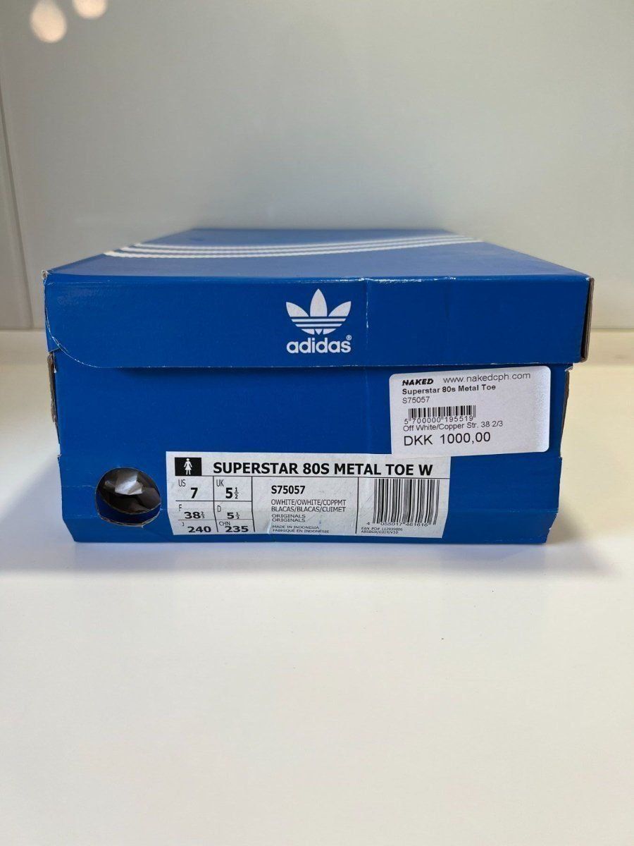 Adidas Scarpe da donna: Adidas Superstar 80s Metal Toe, Size 38 2/3 – Usato da Muri b. Bern venduto da michellew23 3