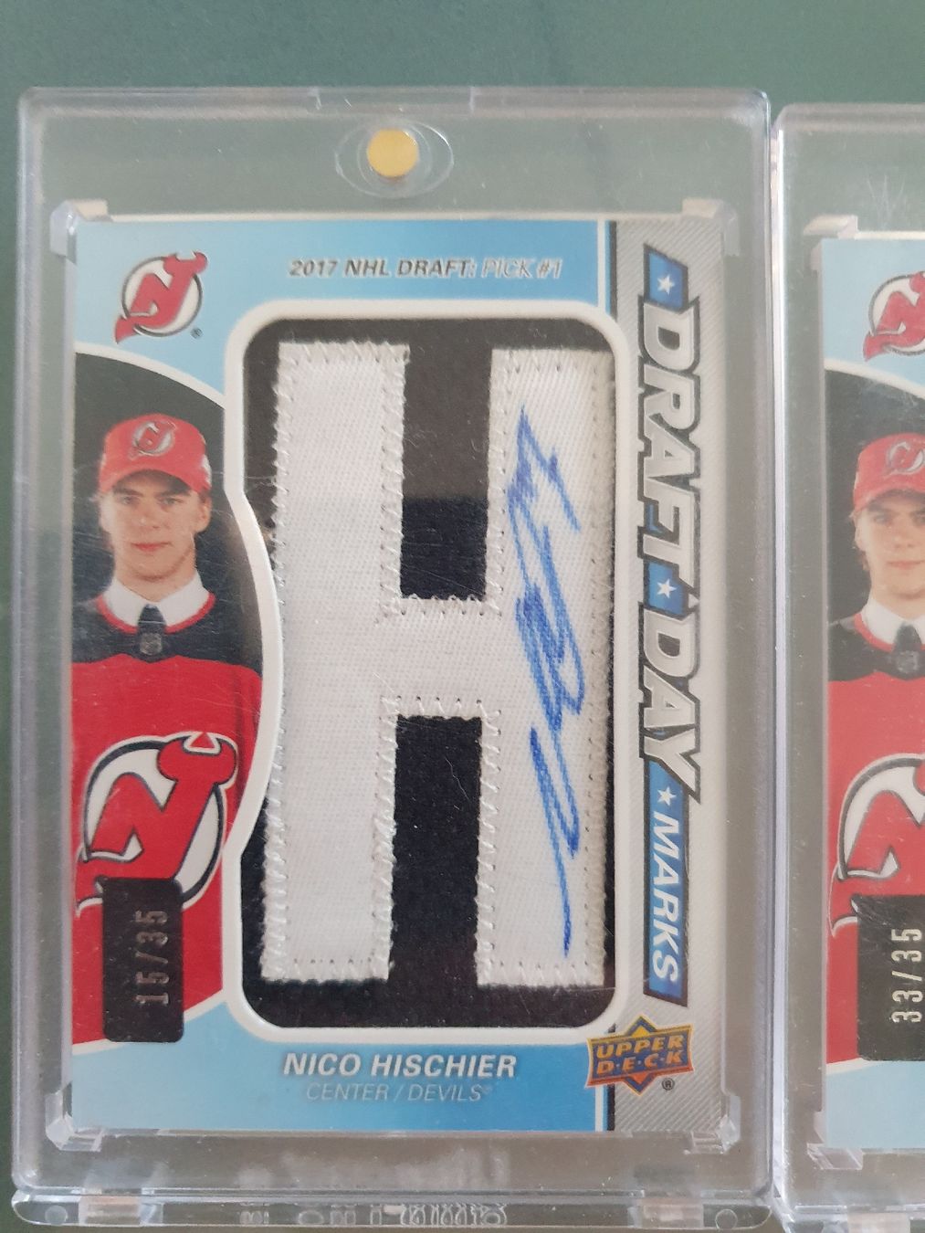 NHL Sammelbilder & Trading cards: Nhl Karten von Nico Hischier – Gebraucht aus Büren an der Aare von Trash4 4