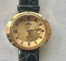Montre vintage Fortis Hi-Fi-Matic Plaque OR G20M Incabloc -