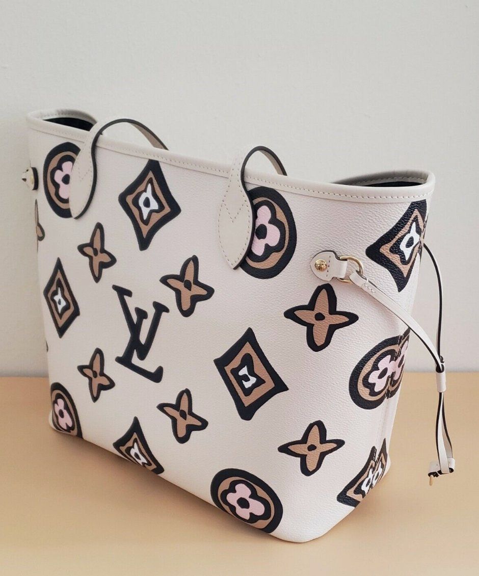 Louis Vuitton Taschen für Damen: ❤️ Louis Vuitton Neverfull MM Wild At Heart Ivory – Neu (gemäss Beschreibung) aus Steinhausen von 2ndLove_Bag 1