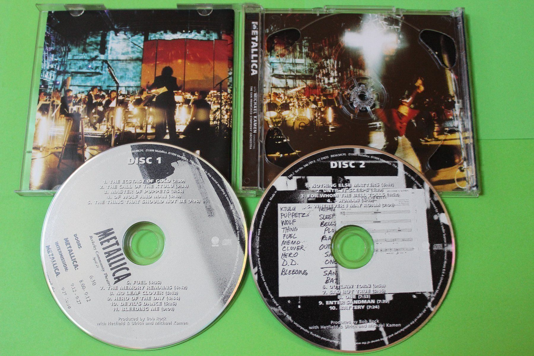 CDs: Metallica - S&M 2CDs 1999 – Gebraucht aus Tübach von JamesStone 2
