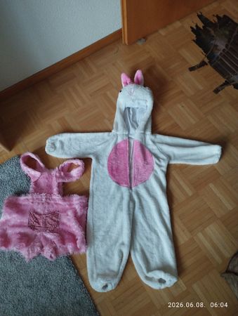 Osterhasen Kostüm Gr. ca 4-5 Jahre 2-Teiler 🐰 Frühlingsfest