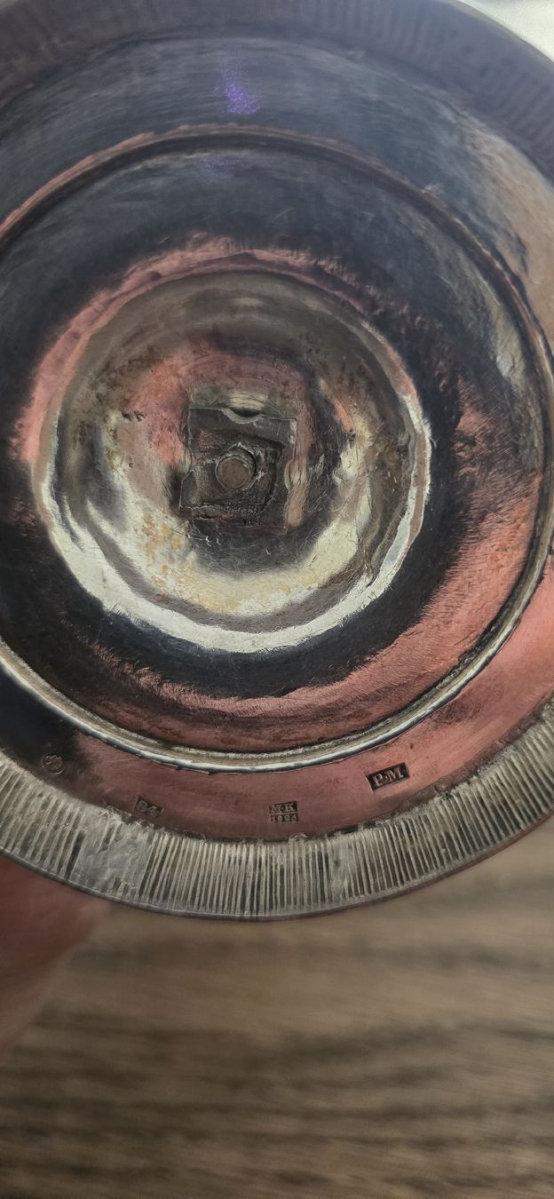 Tutte le decorazioni: Flûte argent 875 dorée Russie 19 eme – Usato da Martigny venduto da pivert03 3