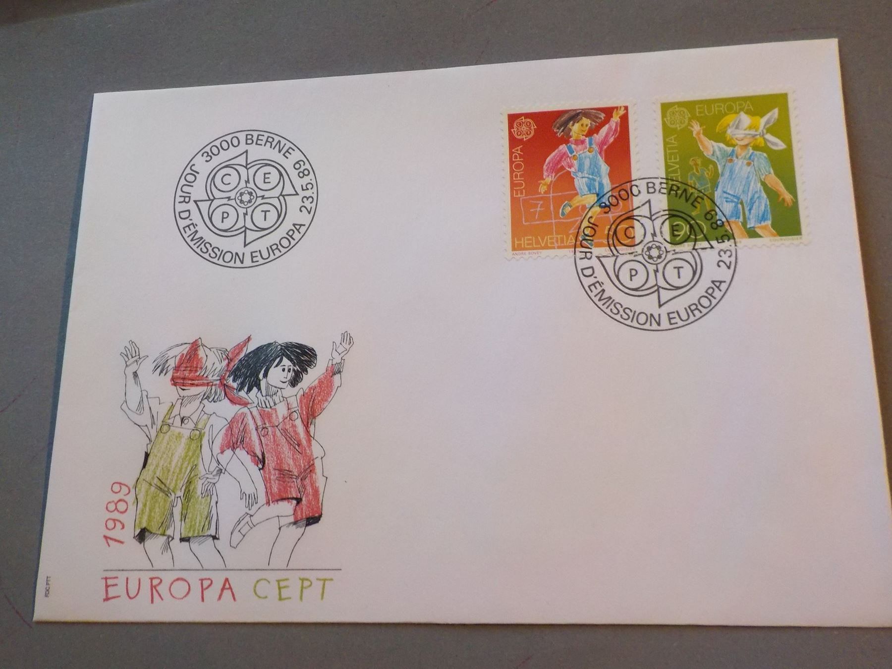 Tutti i francobolli: 1989, FDC, Europa, Serie – Nuovo (secondo la descrizione) da Muri b. Bern venduto da Ricardoverkauf
