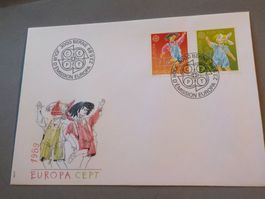 1989, FDC, Europa, Serie