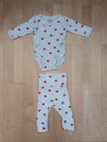 Süsses Baby Set (Wickelbody & Leggings) mit Herzdruck,Gr. 62