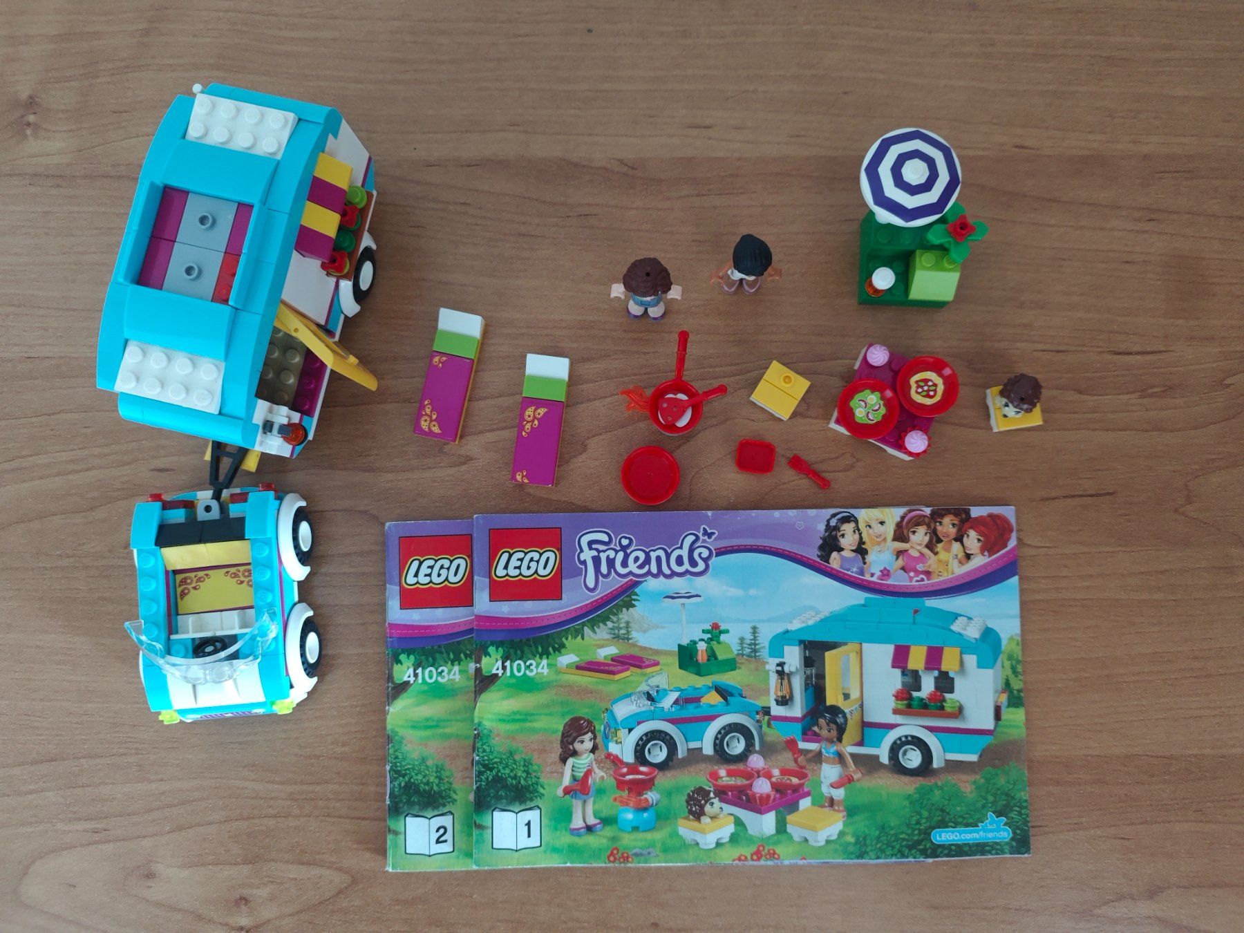 Lego Kit di costruzioni: LEGO Friends Wohnwagen-Set 41034 – Usato da Dürrenäsch venduto da gadofashion 2