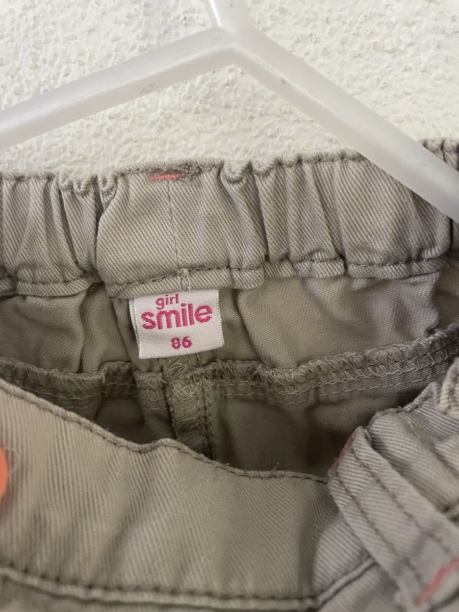 Pantaloni: Smile Mädchen Cargohöschen Gr. 86 mit Gummizug – Usato da Freidorf TG venduto da nad_fxh7 3