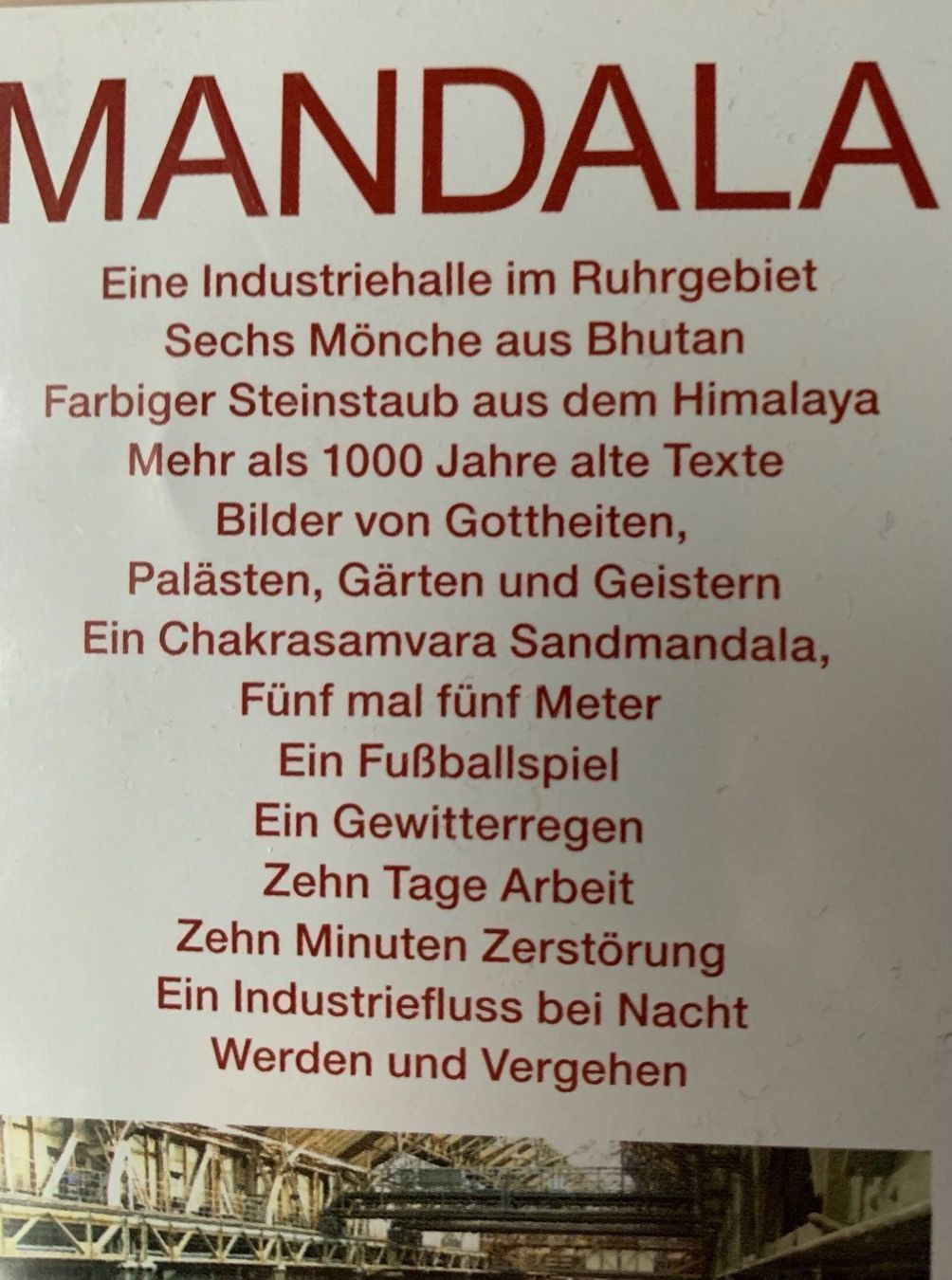 Tutti i DVDs: Mandala – Nuovo (secondo la descrizione) da Zürich venduto da MeineBilderkiste 1