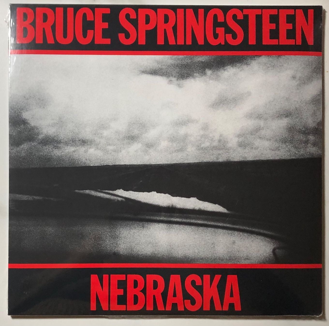 Schallplatten: BRUCE SPRINGSTEEN - NEBRASKA – Neu und originalverpackt aus Poliez-Pittet von Newtown-Records