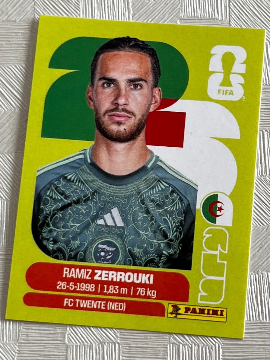 Panini Sammelbilder & Trading cards: Panini Fifa World Cup 2026 ALG 11 – Gebraucht aus Winterthur von Numero1