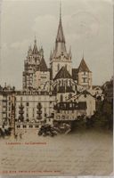 LAUSANNE - La Cathédrale - 1901