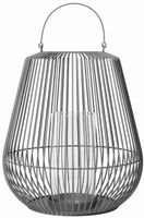 Blomus Laterne NIDEA medium 61cm steel gray