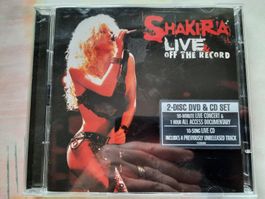 Cd + DVD Shakira - Live off the record