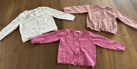 3er Set Strickjacken Gr. 92 – H&M & 2x NEXT 💗