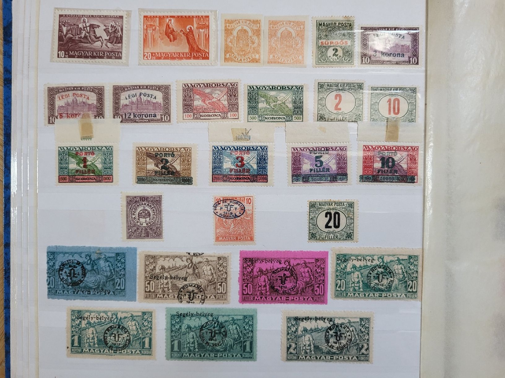 Alle Briefmarken: Kleinlot Ungarn ab 1919 – Neu (gemäss Beschreibung) aus stäfa von brandy66 2