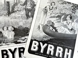 Byrrh Apéritif - 4 alte Werbungen / Anciennes réclames 1931