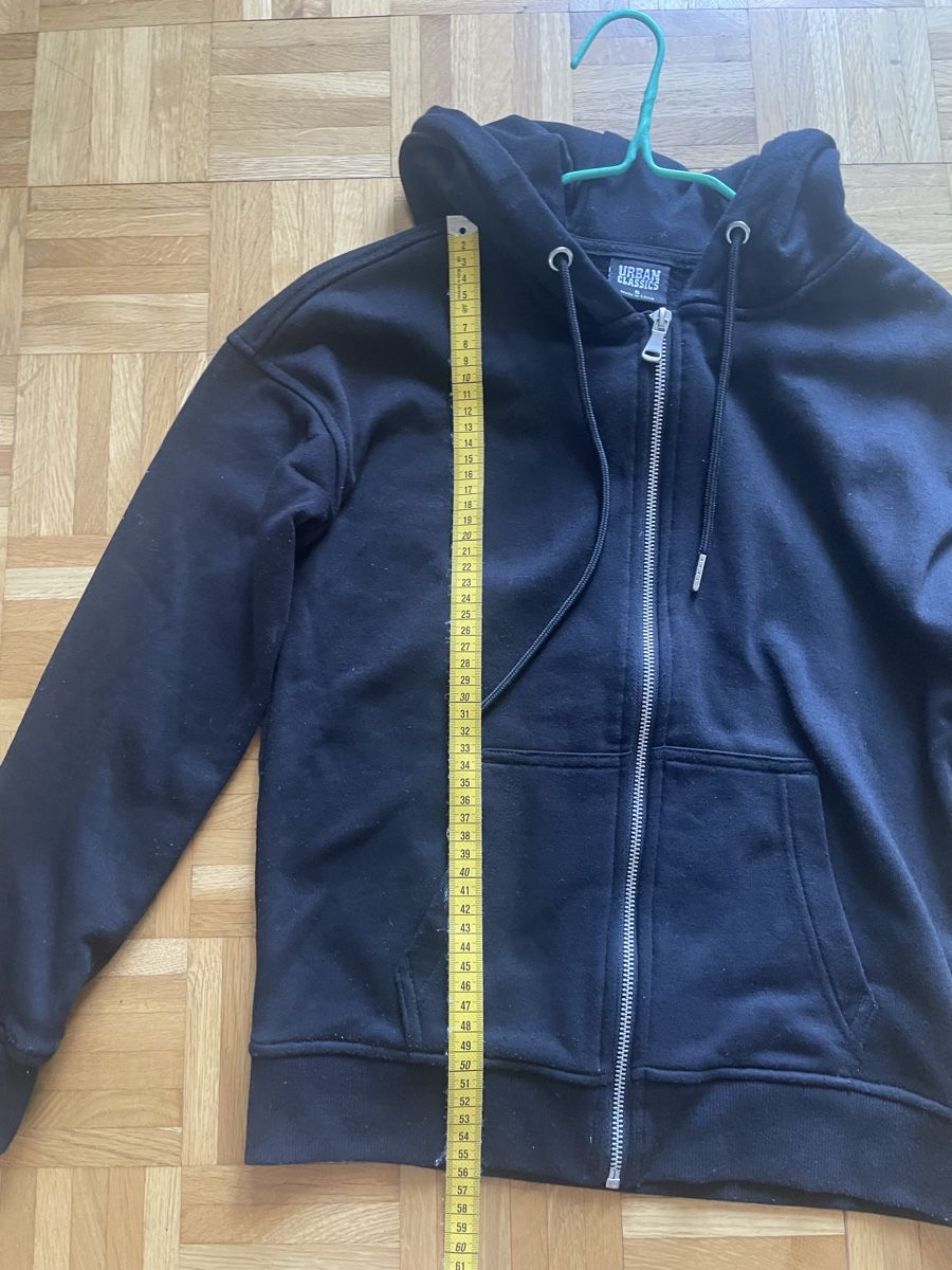 Maglioni & Felpe: Kapuzenjacke Urban Classics schwarz S – Usato da Zürich venduto da 01pippa 2