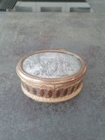 Antike Schmuckdose /Tablettdose, Metall, Vintage Deko
