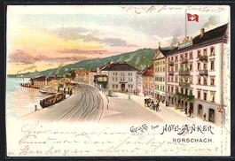 Litho Rorschach, Hotel Anker im Dämmeru
