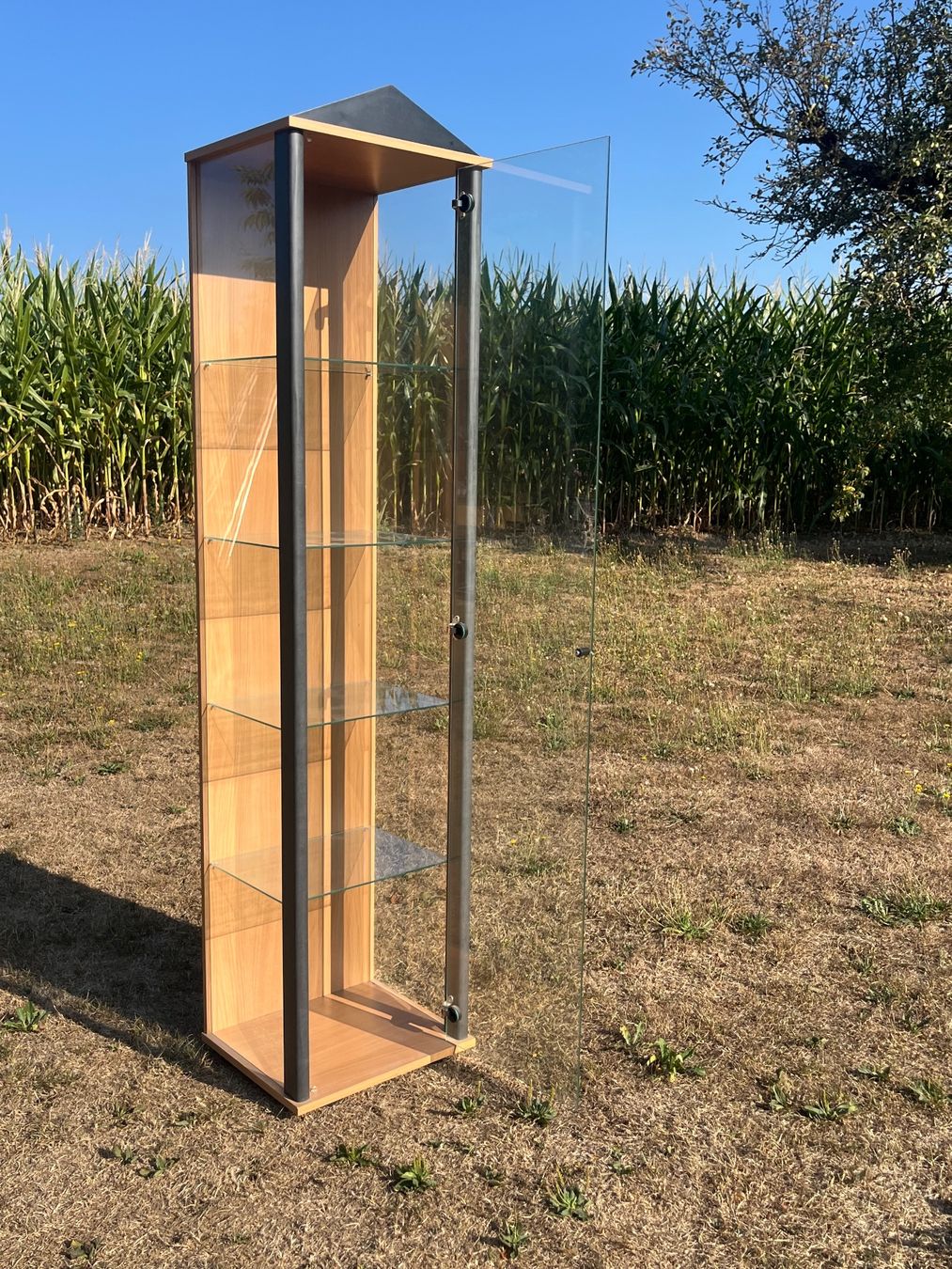 Vitrines: Glasvitrine mit 4 Tablaren – D'occasion à Allmendingen b. BE par juair 2