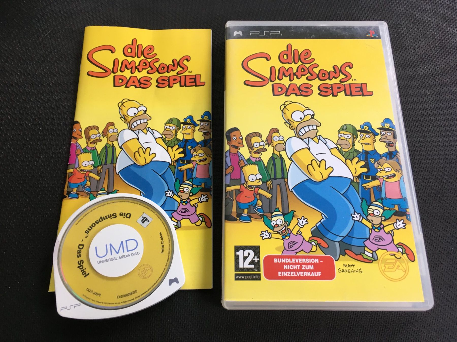 Sony Spiele: Die Simpsons das Spiel - PSP – Gebraucht aus St.Gallen von Punktchen01