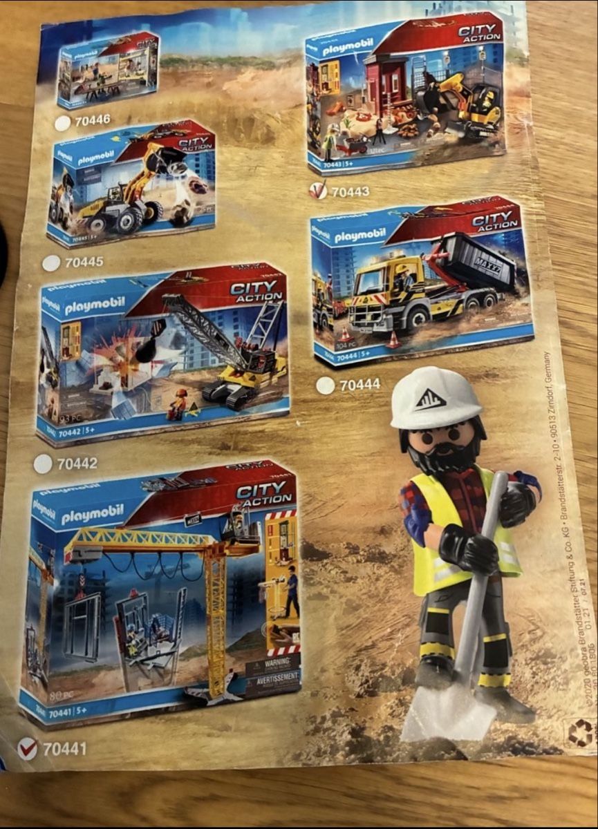 Playmobil Giocattoli: Playmobil Chantier 5323 et accessoires – Usato da Chexbres venduto da edo_j7fp 7