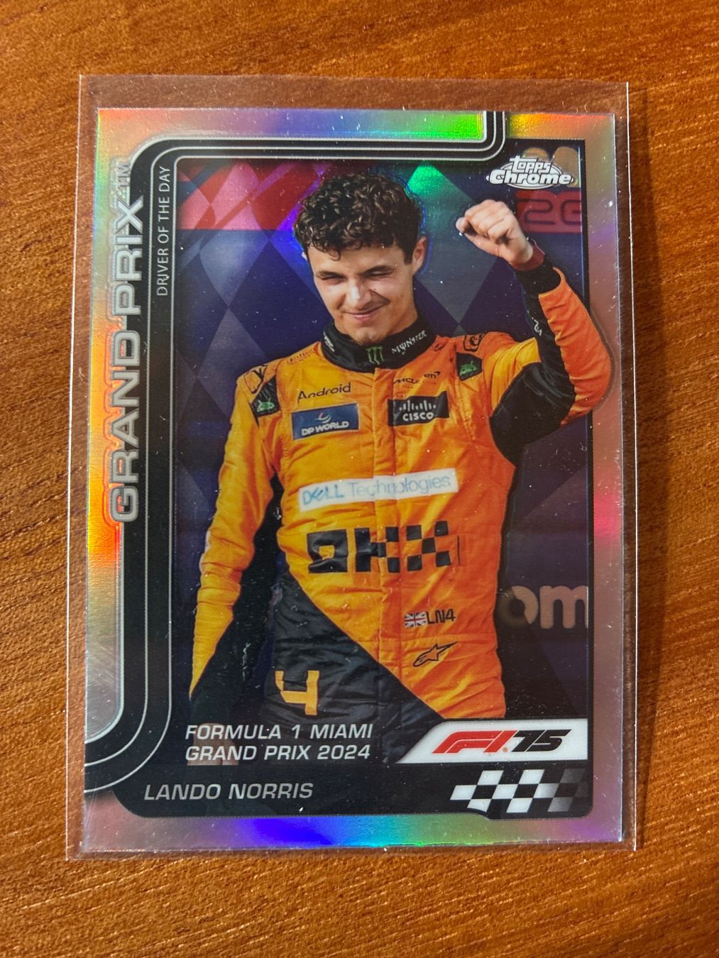 Topps Cartes à collectionner: Topps Chrome Lando Norris Refractor – D'occasion à Wangenried par Garagara