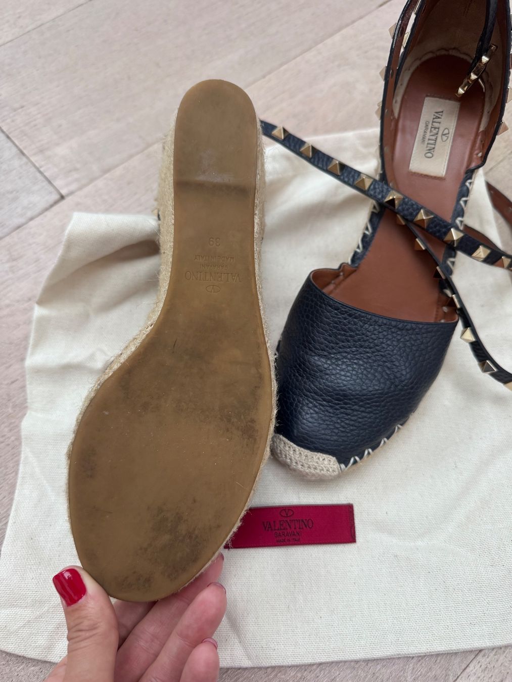 Valentino Scarpe da donna: Valentino Wedges dunkelblau Gr. 39 – Usato da Herrliberg venduto da jan_lp69 1