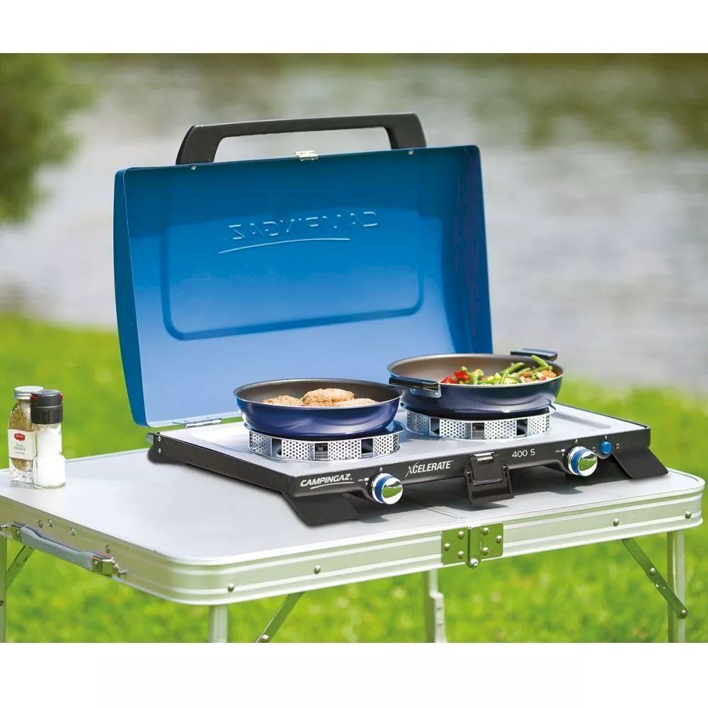 Cuisiner, Cuisine & Boissons: Campingaz 2-Flammkocher 400-S Blue – Neuf avec emballage d'origine à Bottighofen par zaap 3