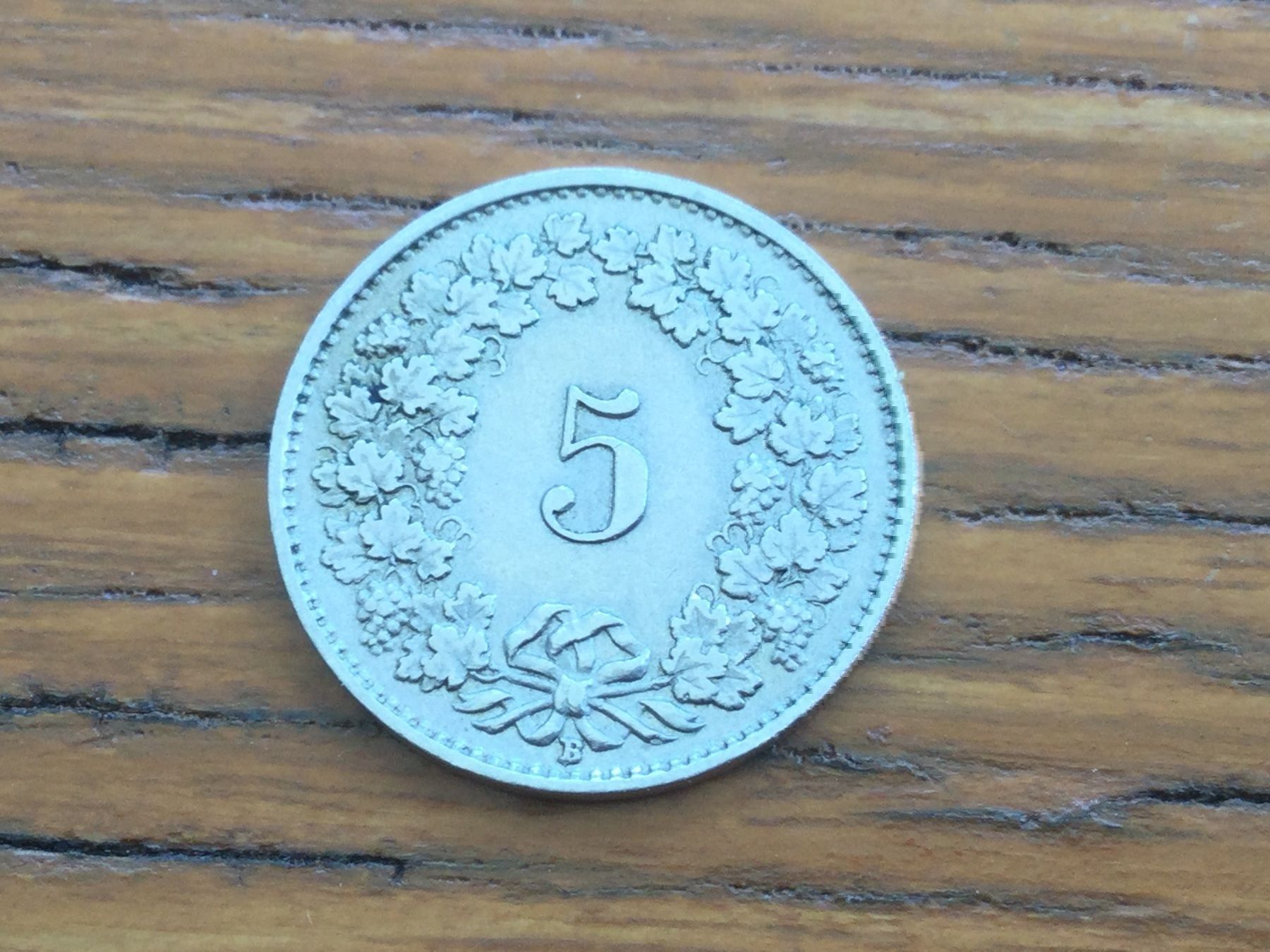 Tutti le monete: 5Rp. 1929 – Usato da Riehen venduto da hansi999