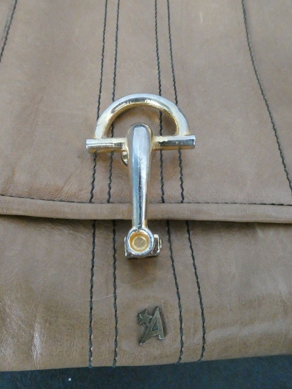Borse: Vintage Handtasche Echtleder – Usato da Zürich venduto da Jo-Ma 3